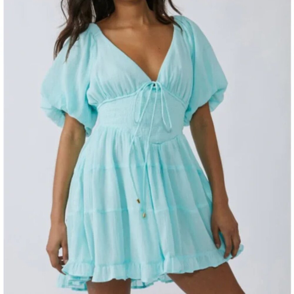 Free People A Perfect Day Mini Dress